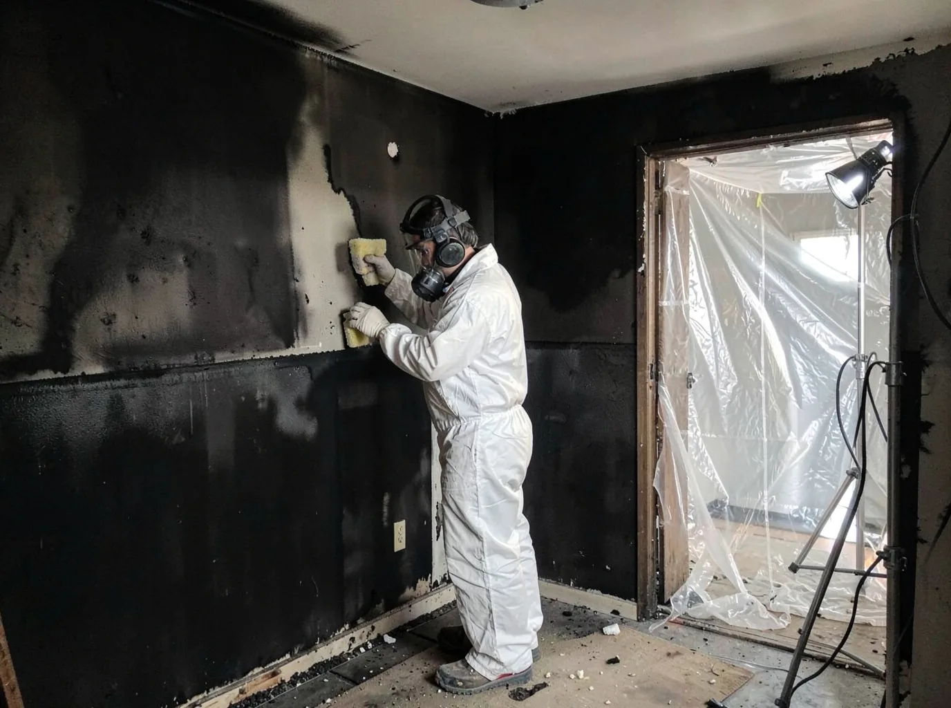 Fire Damage Restoration company in Iowa, LA